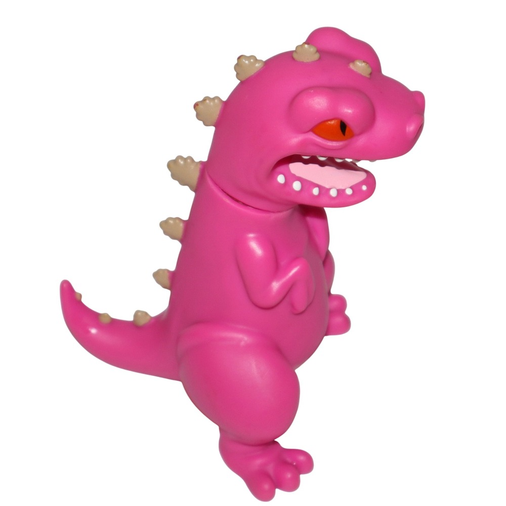 Viacom Rugrats Pink Reptar Dinosaur Figure 2021 Nickelodeon Collectible Toy 5"
